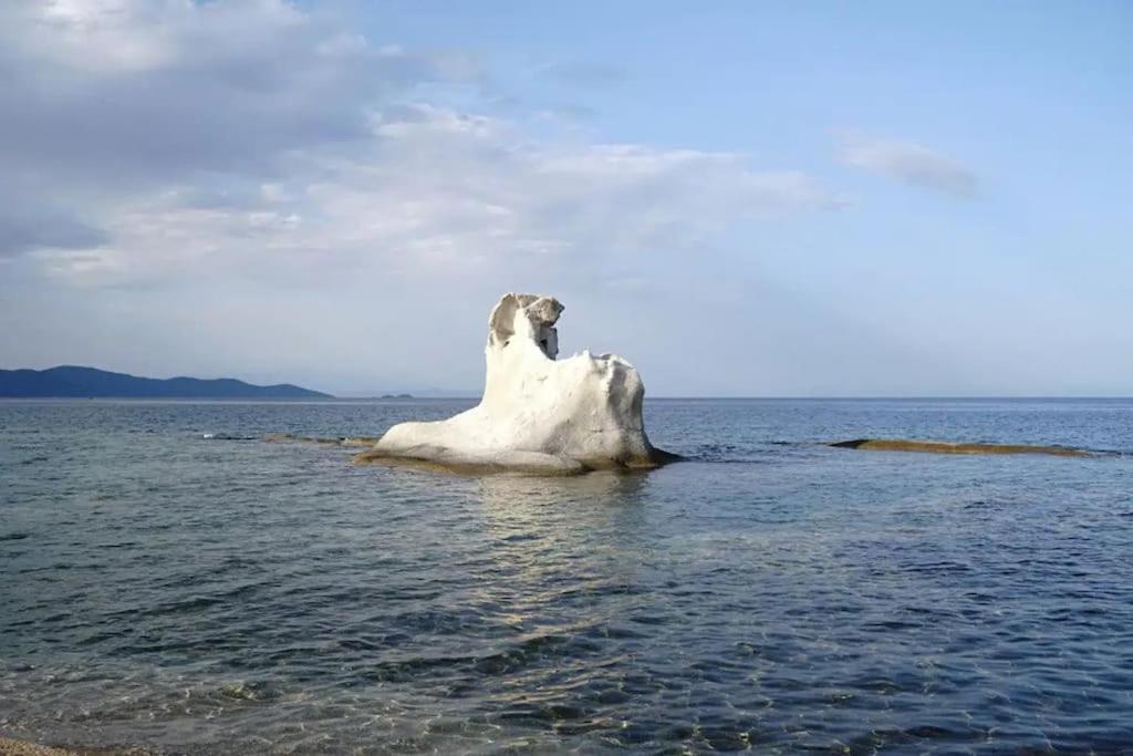 Renovated Apartment 300M From The Sea Ierissos Exterior foto